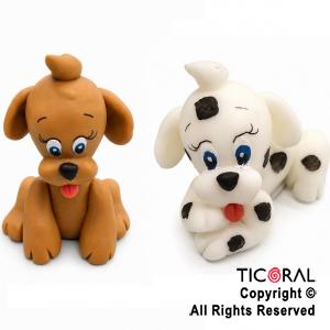 ADORNO PERRITOS A.PORCELANA FRIA x 1